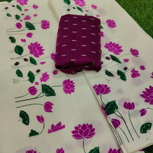 Pure cotton kasavu