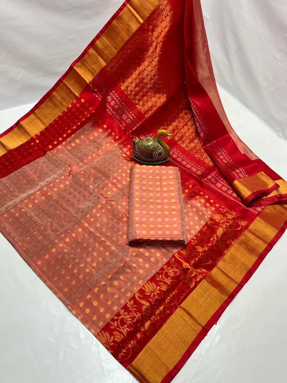 Ujjala | Uppada Pattu Saree with all over buttis