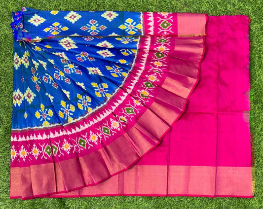 Bhavlini | Pochampally Ikat silk saree