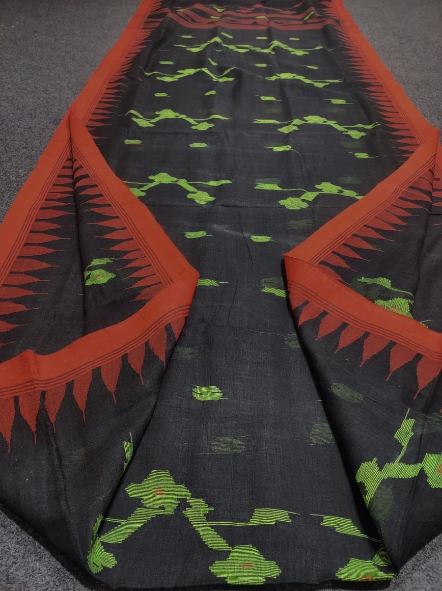 Authentic handloom 
monipuri cotton saree
With bp
