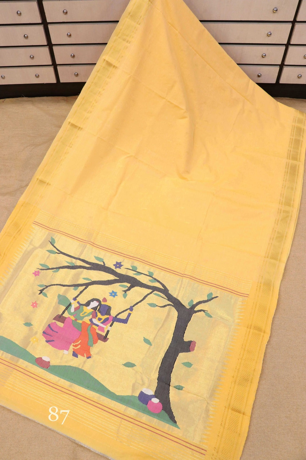 Saiyami | Cotton Handloom Paithani Saree