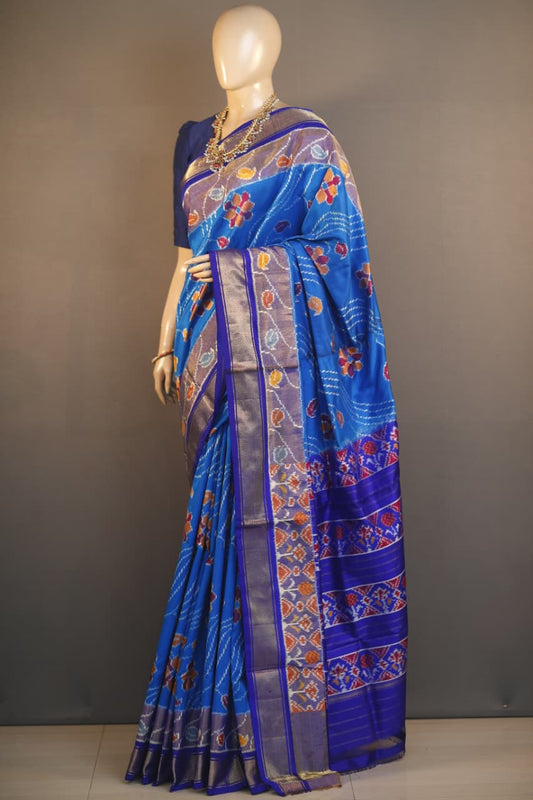Induprabha | Pochampally Ikkat silk saree