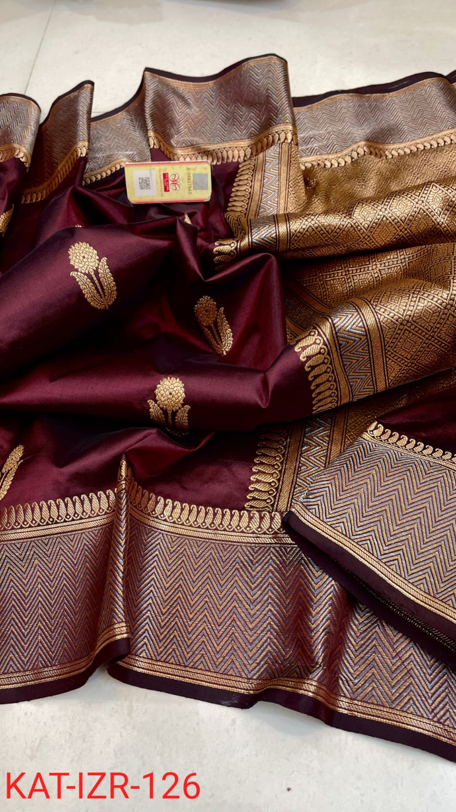 Byanika | Katan Silk Banarasee Saree