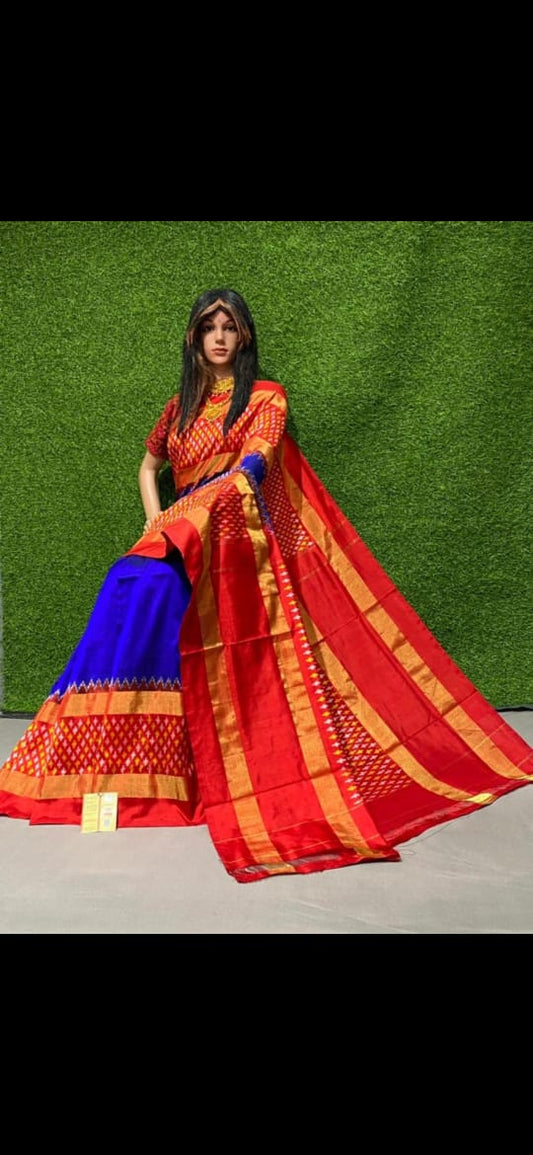 Ishvani | Pochampally Ikkat silk saree