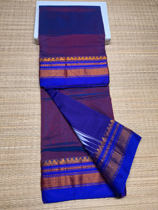 Ilmary | Blended Silk Ilkal Saree