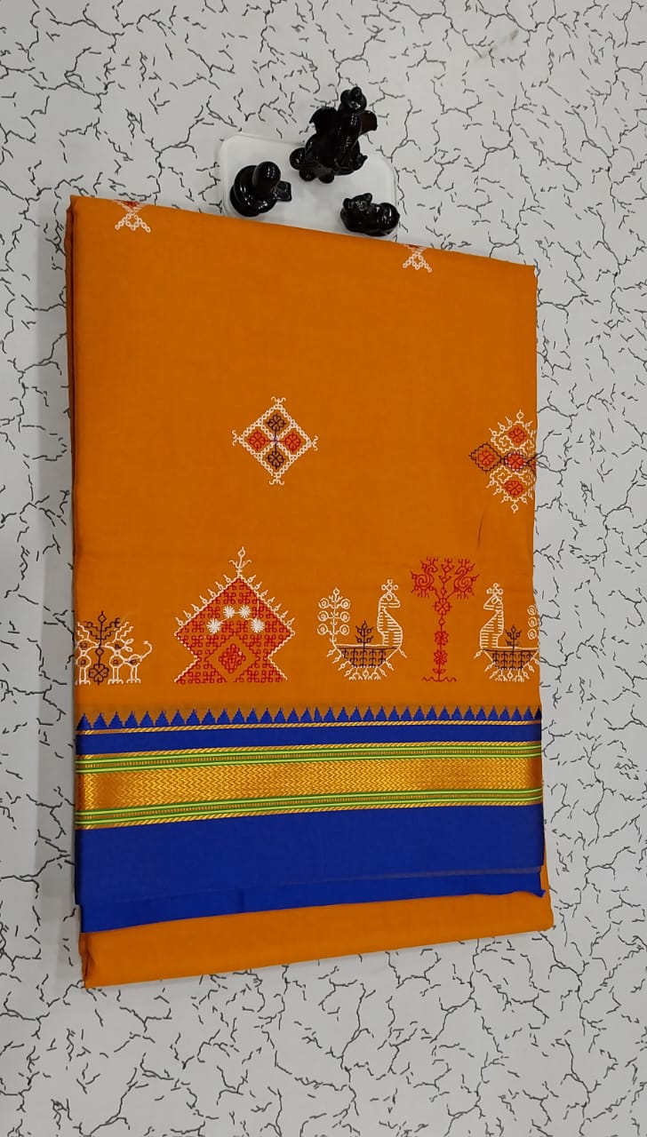 Padukone | Karnataka Kasuti work saree