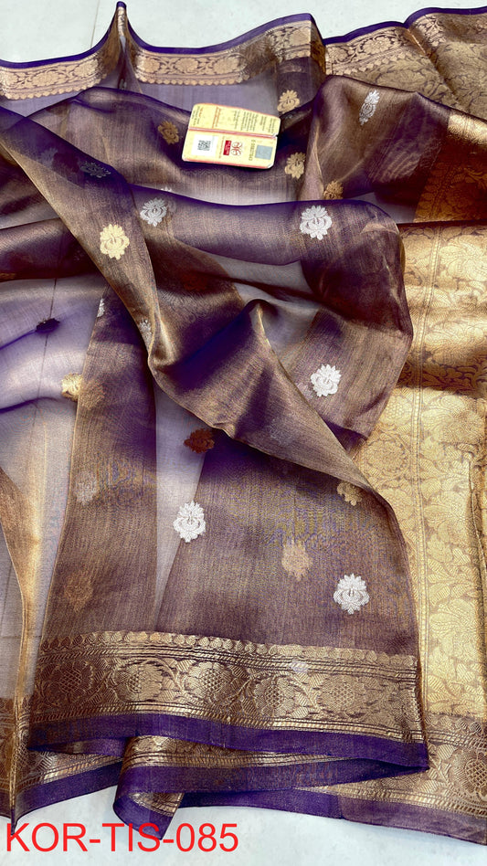Bansariyaa | Tissue banarasi Saree