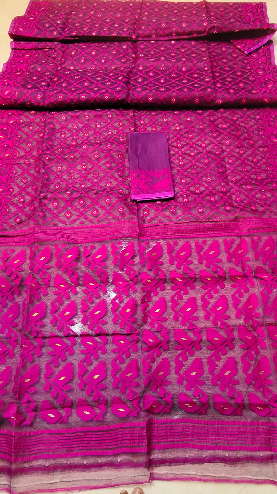 Janakipa | Half Silk Jamdani