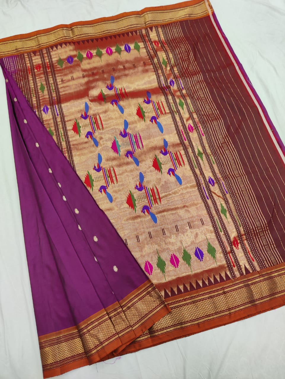 Bhavjoti | Pure handloom silk paithani