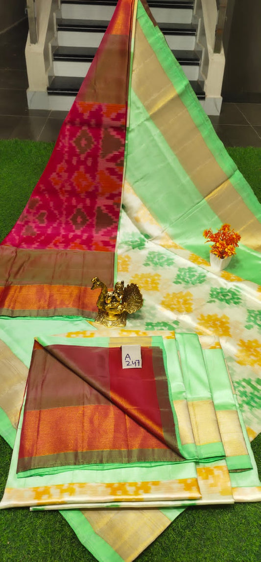 Srini-ikkat | ikat design silk sarees