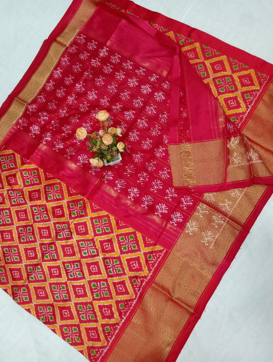 Insha | Pochampally Ikkat silk saree