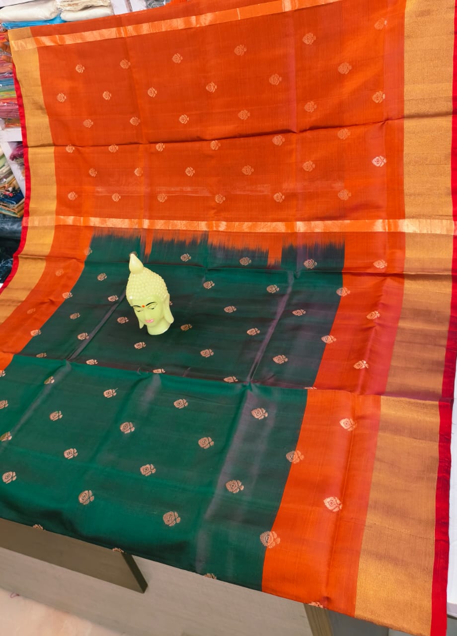 *💐NEW COLLECTION*
*💐UPPADA PATTU JAMDANI BUTA SAREES*
*💐BUTIFULL COLOURS* 
*EXCELLENT QWALITY*
*💐CONTRAST PALLU AND BLOUSE*