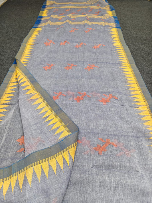 Authentic handloom 
monipuri cotton saree
With bp
