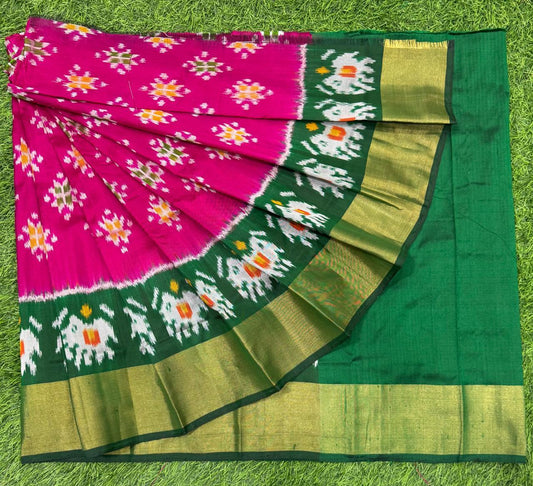 Bhavpriya | Pochampally Ikat silk saree