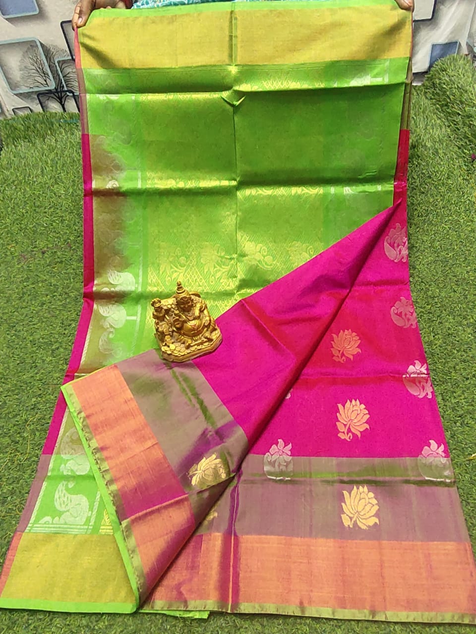 Himamshu-handloom-uppada-pure-pattu-sarees| Handloom Uppada Pure Pattu Sarees