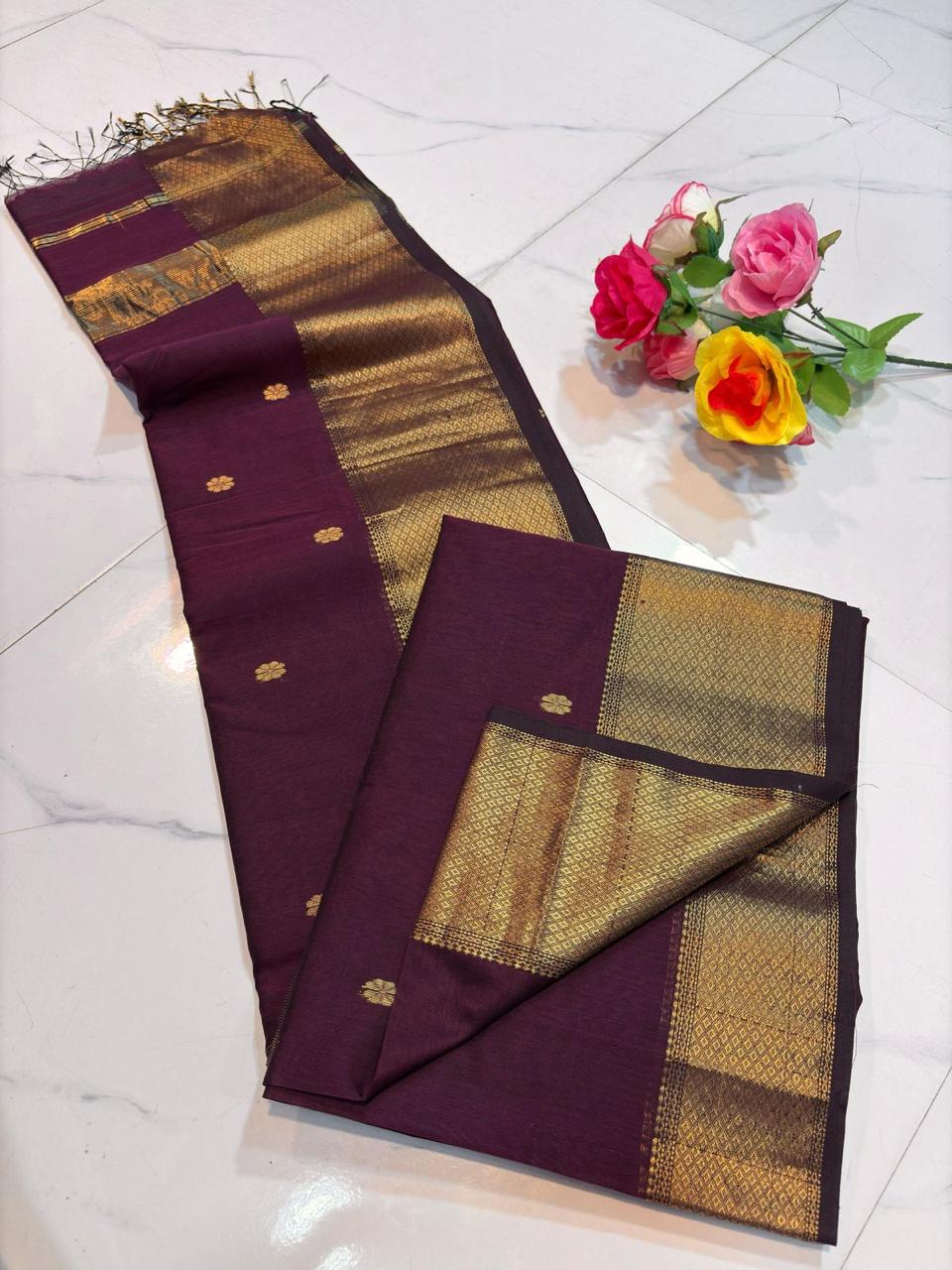 Manjusha | Cotton Silk Maheshwari