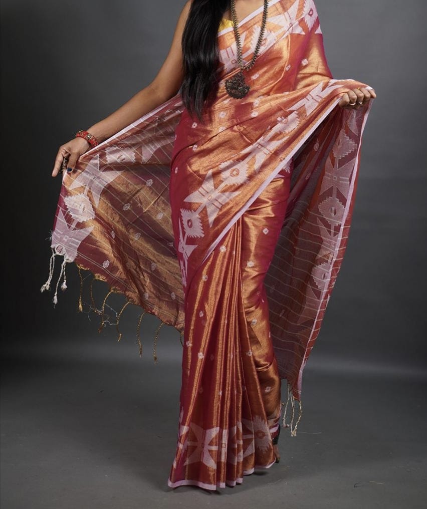 Tansleyy | Tissue Saree