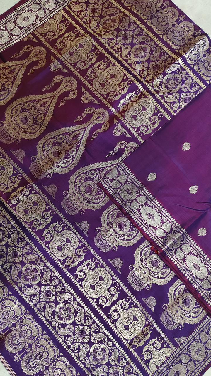 Balumadhi | Meenakari baluchari saree