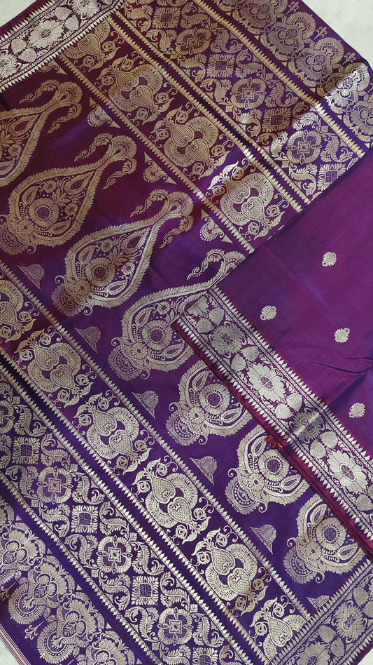Balumadhi | Meenakari baluchari saree