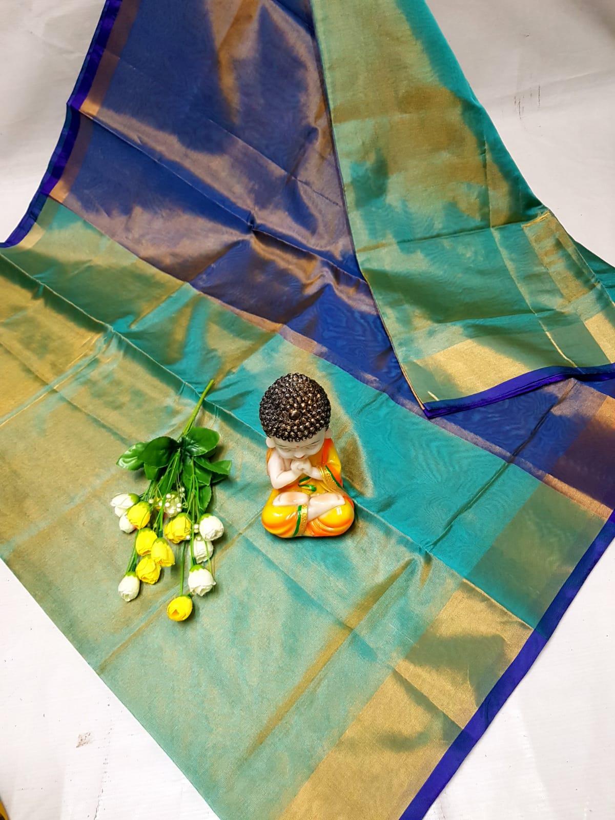 Sampige-tissue-uppada | Uppada Tissue Sarees