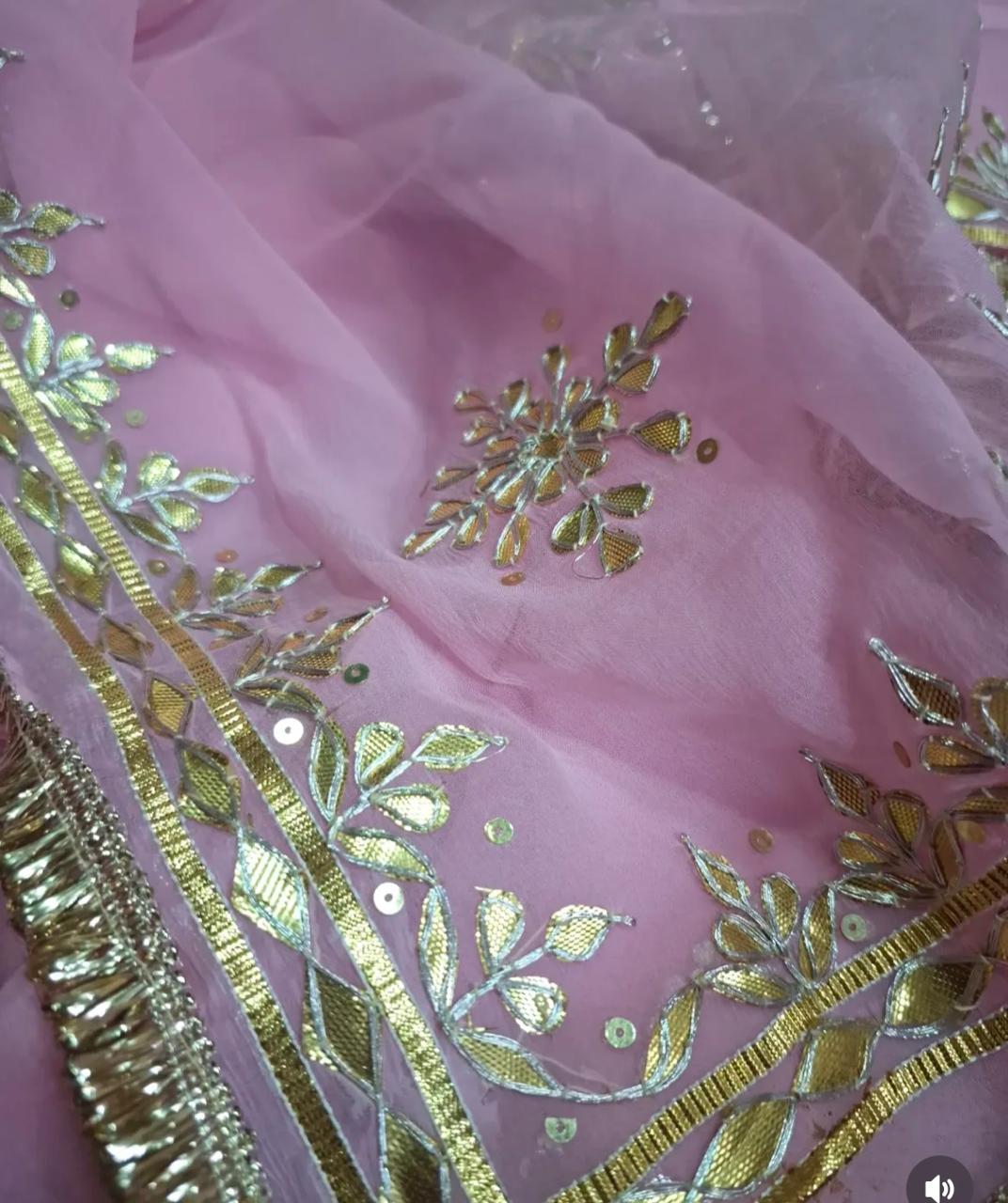 Gautam | Gota patti Saree