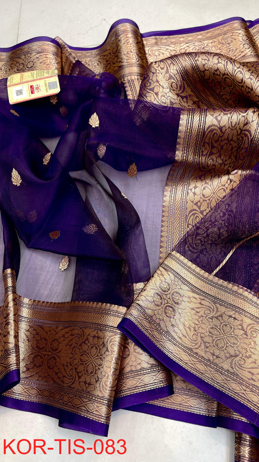 Bamini | Tissue banarasi Saree