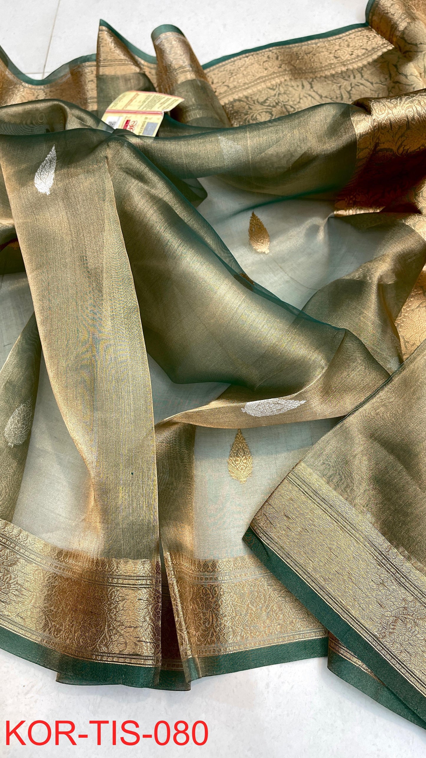 Barisha | Tissue banarasi Saree