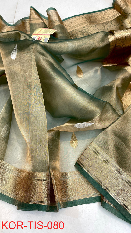 Barisha | Tissue banarasi Saree