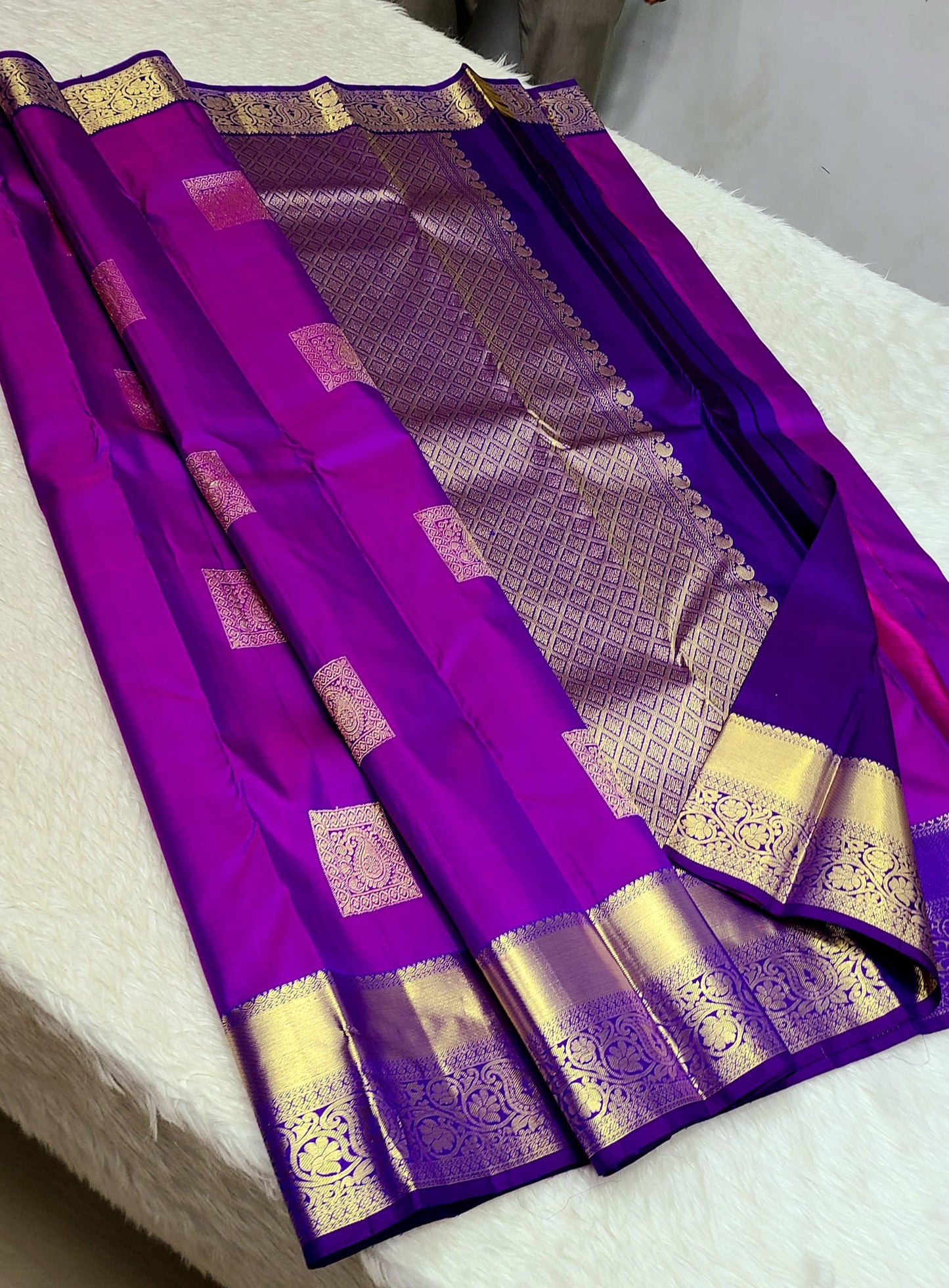 Periyachi | 1G Gold Kanjeevaram Saree