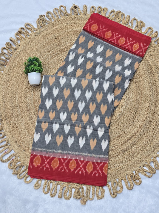 Ilakshi | Pochampalli Cotton Ikat Saree