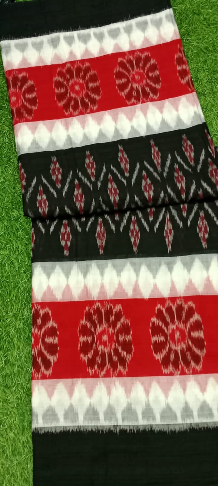 Sadhvika | Sambalpuri Cotton Ikat Saree