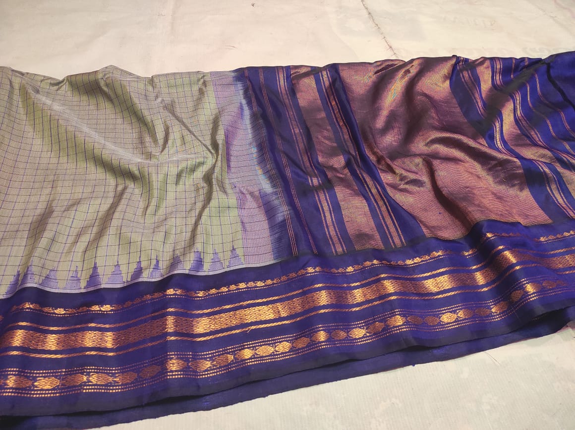 Mandasmitha-Gadwal| Gadwal Sarees in pure Silk