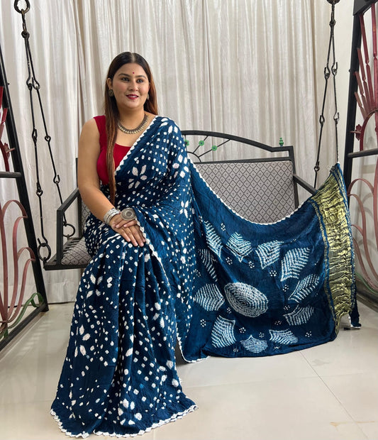 Anarekha | Shibori on Modal Silk
