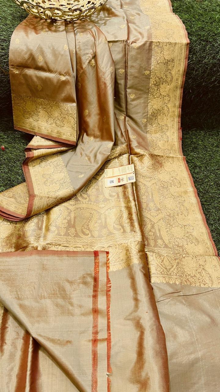 Pua-katan-silk | Banarasi Sarees in Katan Silk