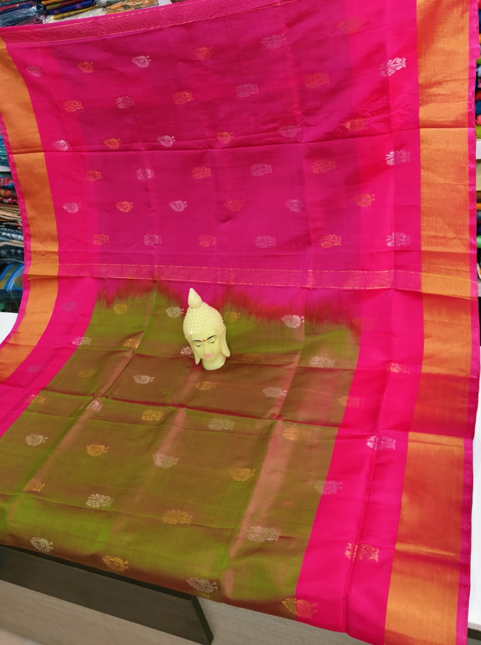 *💐NEW COLLECTION*
*💐UPPADA PATTU JAMDANI BUTA SAREES*
*💐BUTIFULL COLOURS* 
*EXCELLENT QWALITY*
*💐CONTRAST PALLU AND BLOUSE*