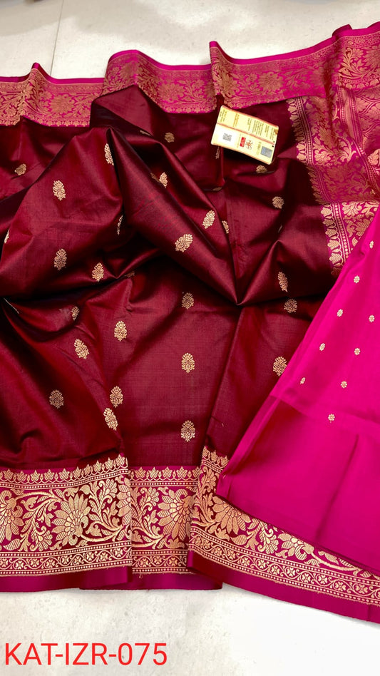 Bratyusha | Katan Silk Banarasee Saree