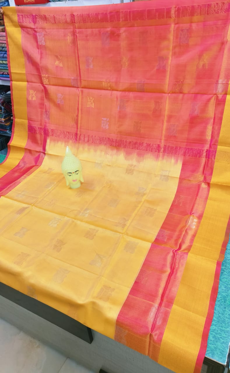 *💐NEW COLLECTION*
*💐UPPADA PATTU JAMDANI BUTA SAREES*
*💐BUTIFULL COLOURS* 
*EXCELLENT QWALITY*
*💐CONTRAST PALLU AND BLOUSE*