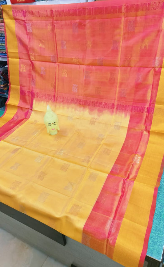 *💐NEW COLLECTION*
*💐UPPADA PATTU JAMDANI BUTA SAREES*
*💐BUTIFULL COLOURS* 
*EXCELLENT QWALITY*
*💐CONTRAST PALLU AND BLOUSE*