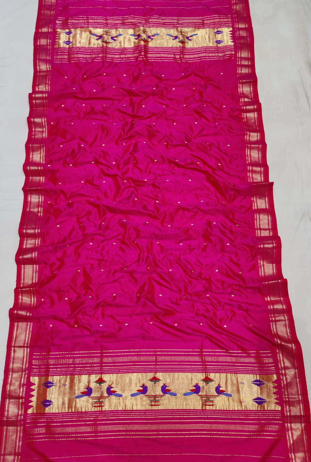 Sadhana | Pure silk paithani dupatta