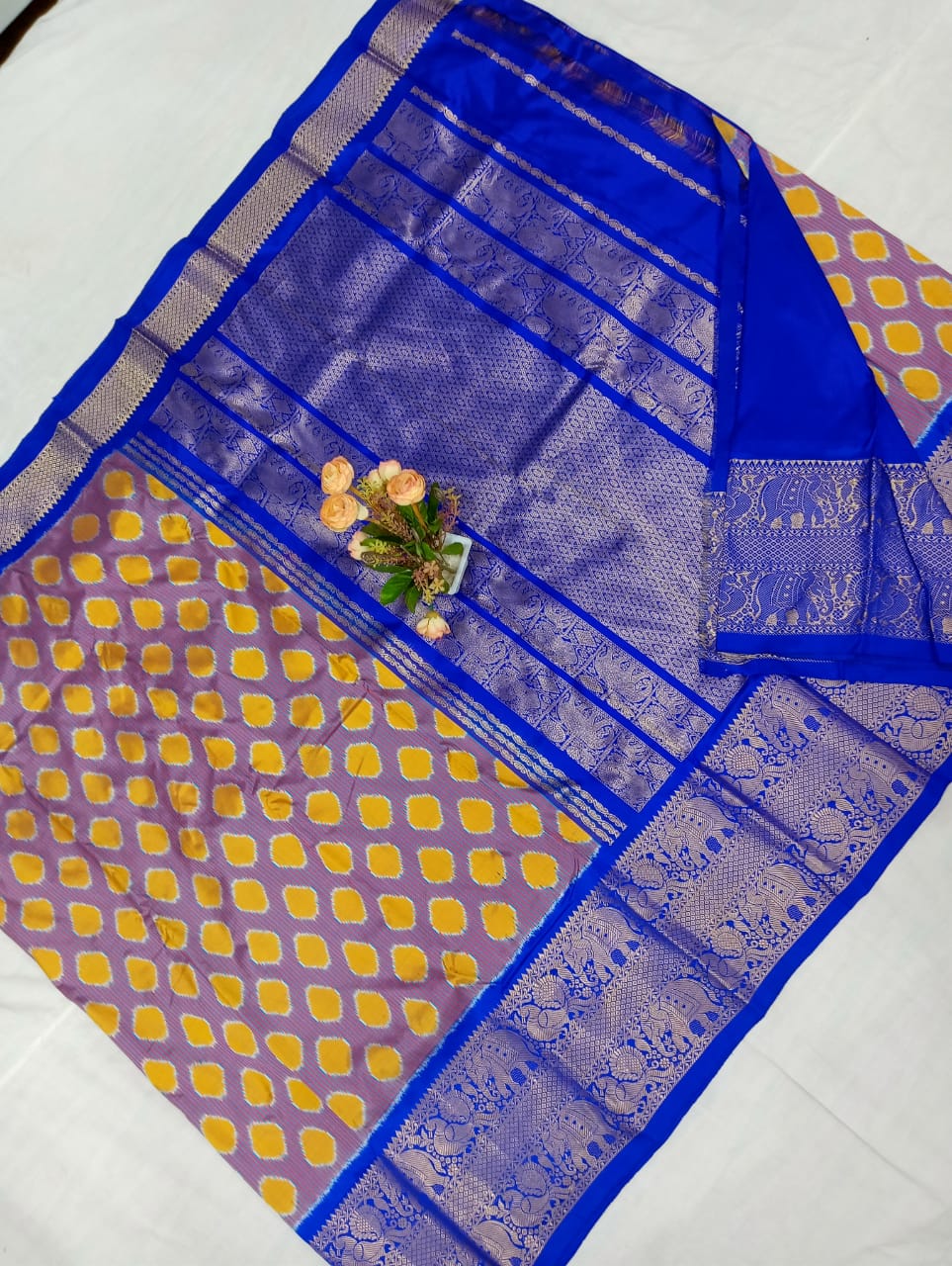 Ishwari | Pochampally Ikkat silk saree