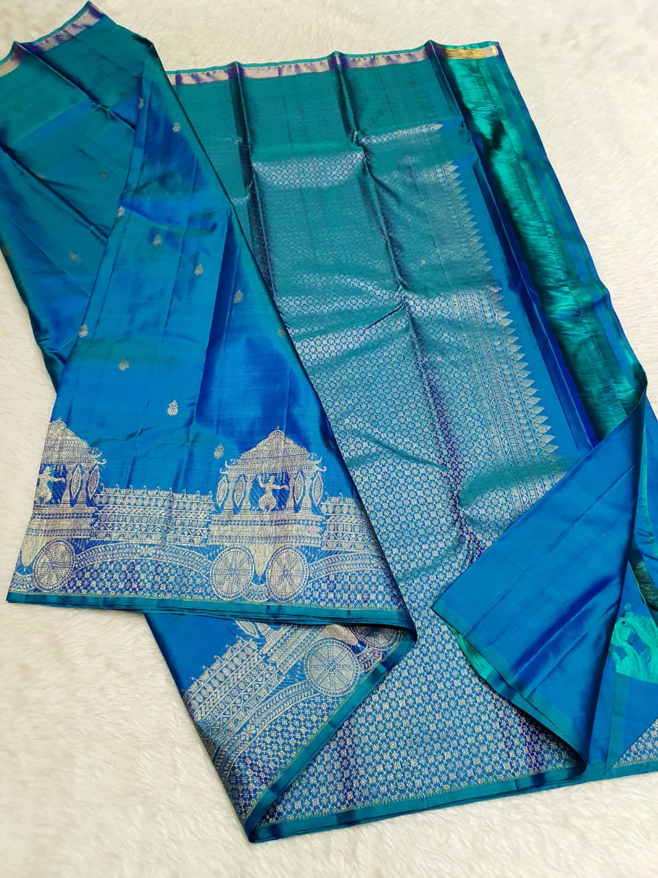 Bhurupa | 2G Kanjeevaram Pure silk saree