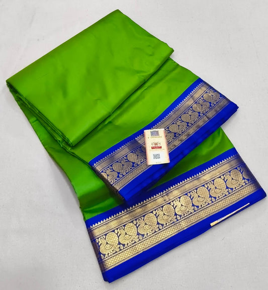 9 yards pure silk kanchipuram saree