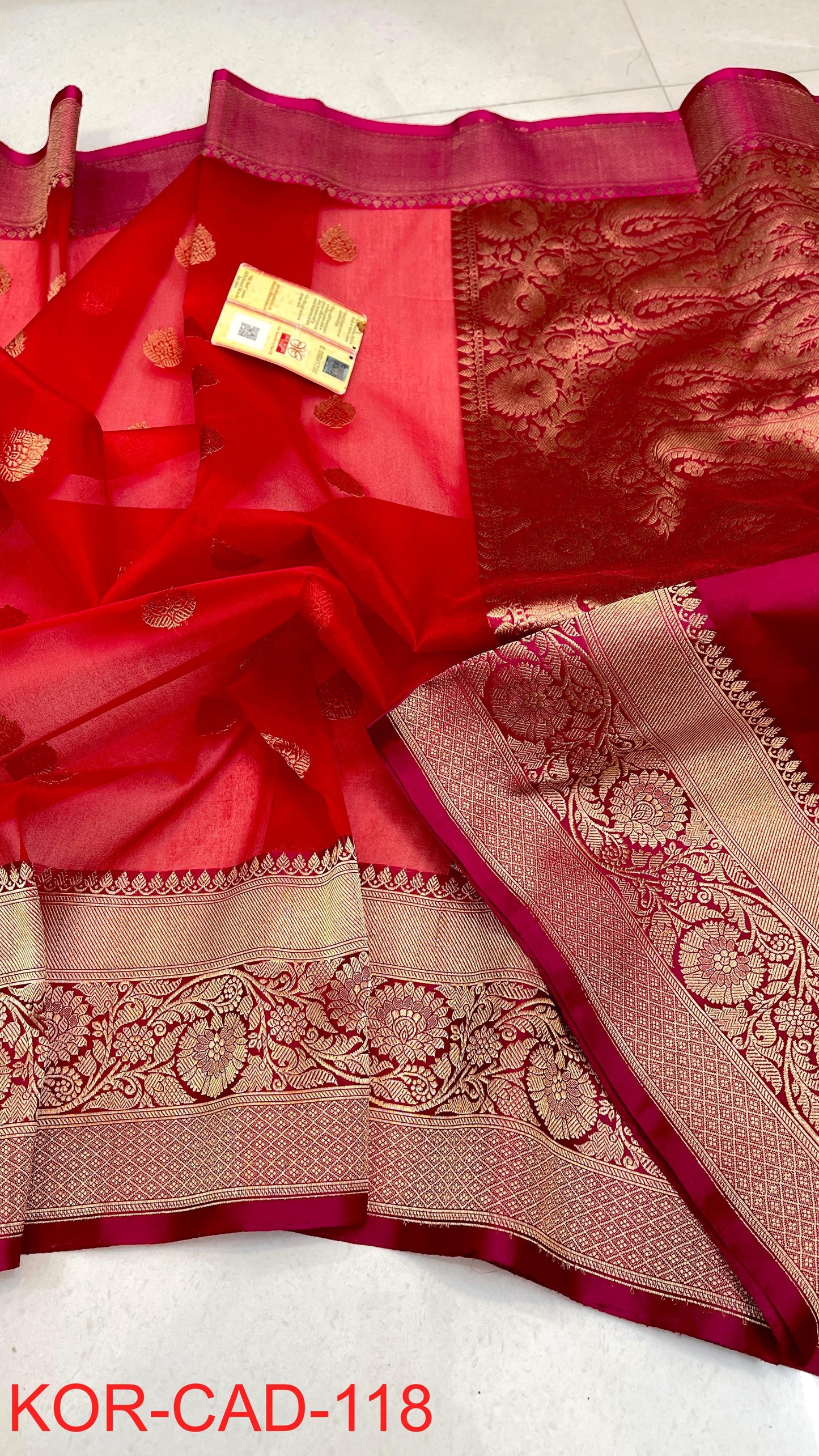 Baheera | Kora Kadua with Mashru Border