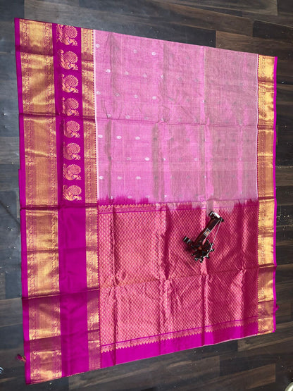 Kim | Kollam Pattu Saree