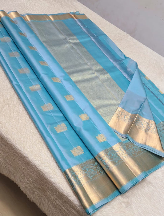 Belajaya | 1G zari kanjeevaram saree