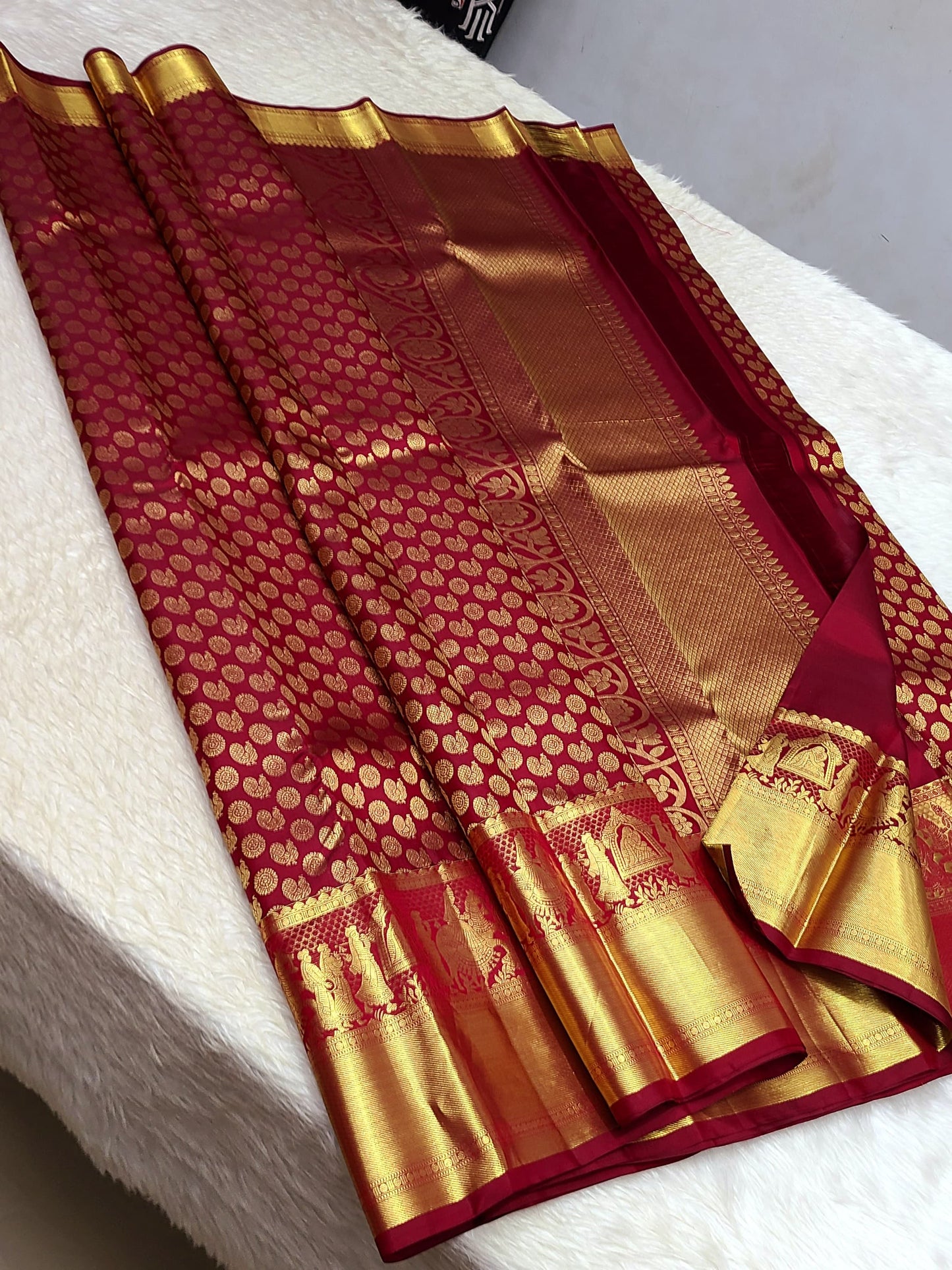 Kamakhya | 1G Gold Kanjeevaram Saree
