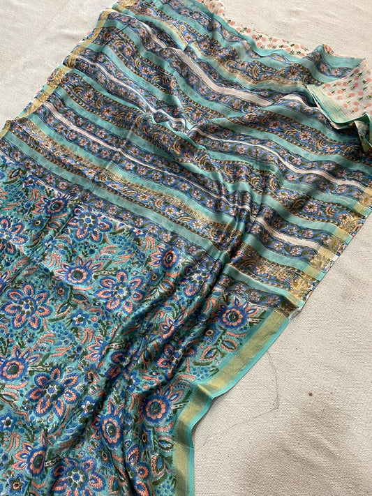 Let’s Wear #ethicallymade✅
🍁Beautifully Crafted Maheshwari Silk Saree  collection🍁
 Specially Designed in Bagru  jahota rapid dabu hand block print
100% Natural Dye
Fabric : Maheshwari Silk 
Length : 5.5 Meters
Blouse Piece : 0.90 Meter
