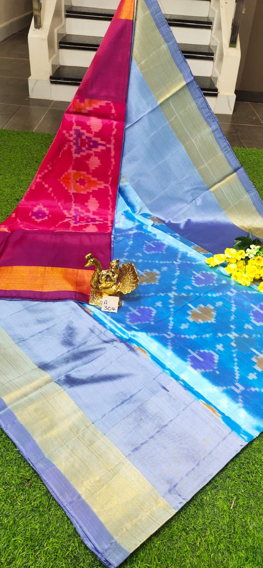 Arundathi-ikkat | ikat design silk sarees