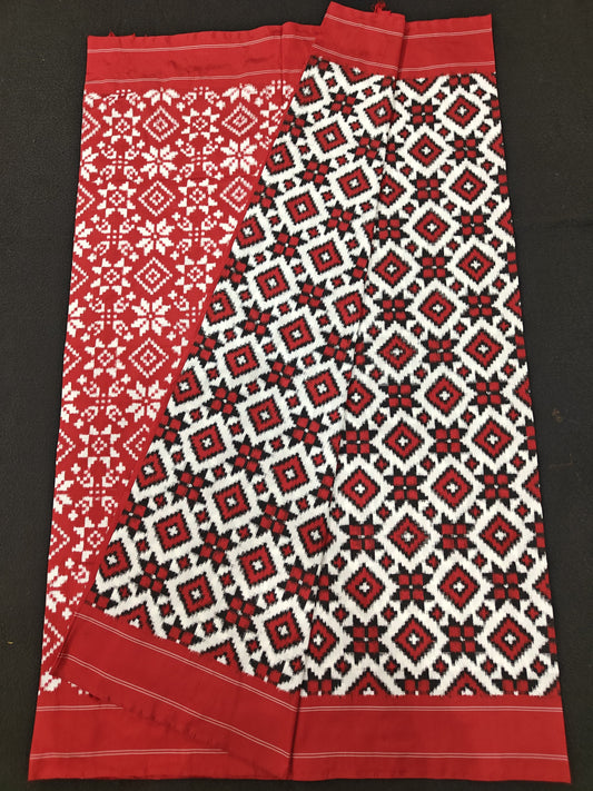 Trishita | Pure silk Telia Rumal Sarees