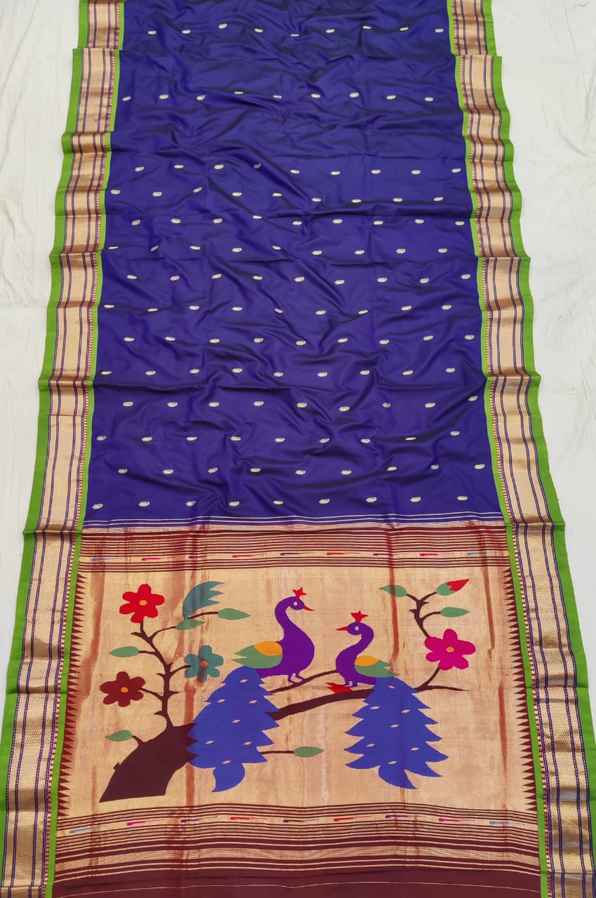 Paanvini | Yeola Paithani Pure Silk Saree